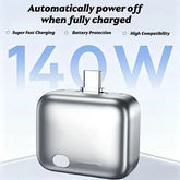 Smart Auto Disconnect Fast Charging Cable 140W