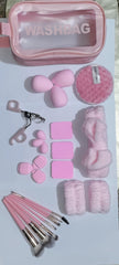 24-in-1 Makeup Kit Deal with Washbag – Complete Cosmetics & Travel Tools Bundle