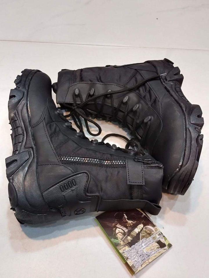 Men’s Black Delta Comfortable Ankle Boots – Soft & Durable Daily Wear